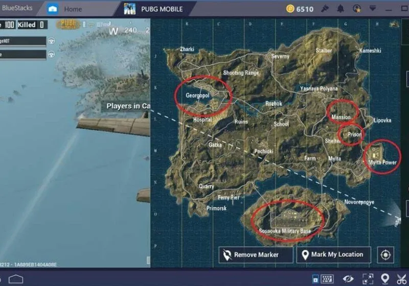 Tổng quan về các bản đồ PUBG