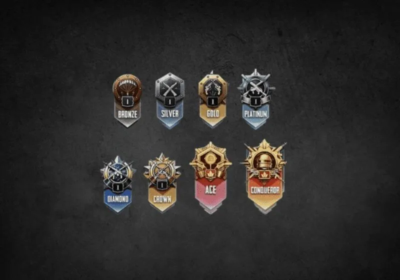 Hệ thống các rank xếp hạng trong PUBG