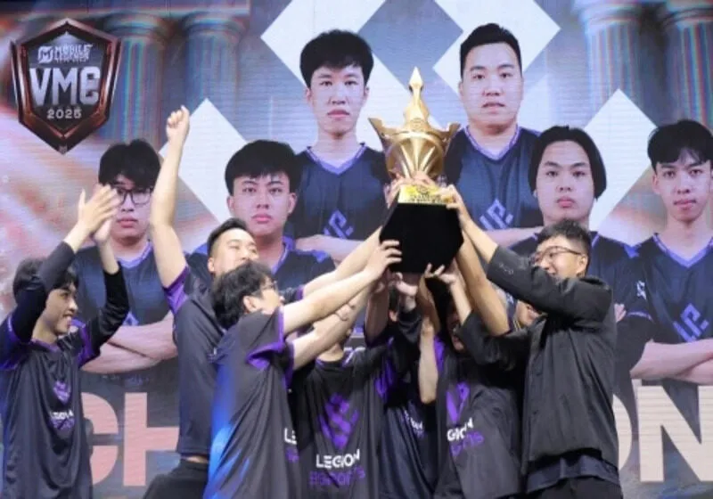 Legion Esports giành cúp VMC Mùa Xuân 2025