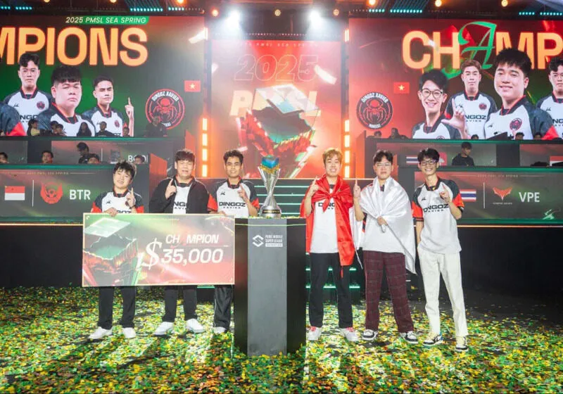 D'Xavier đăng quang giải PUBG Mobile SEA mùa Xuân 2025