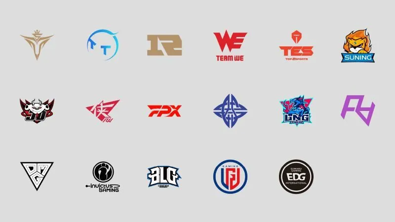 danh sách team lpl