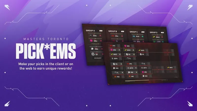 pick'ems valorant masters toronto